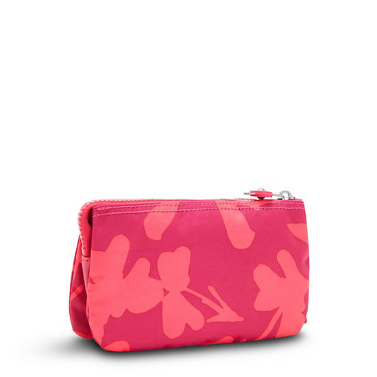 Kipling Creativity Large Printed Pouch Vesker Rosa | NO 1119VR